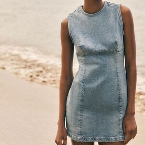 Denim Mini Dress
